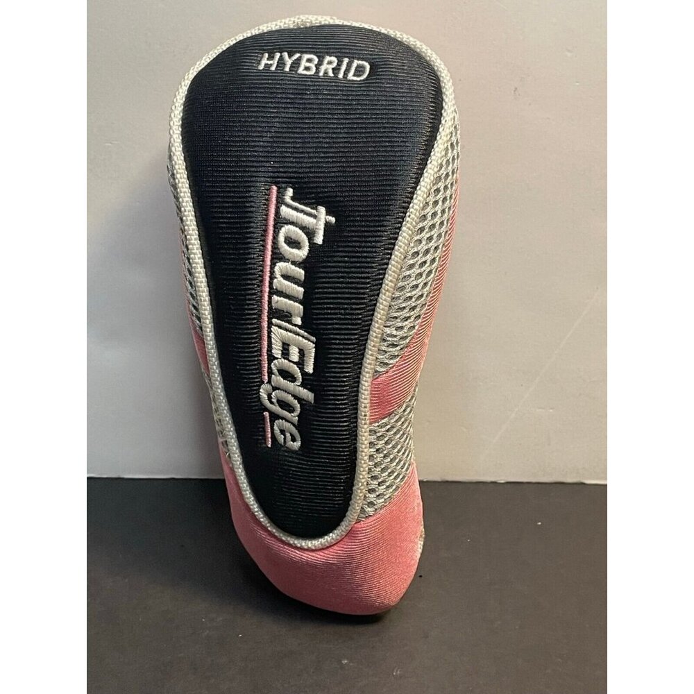 Tour Edge Golf Club Hybrid cover 7 1/2" black pink